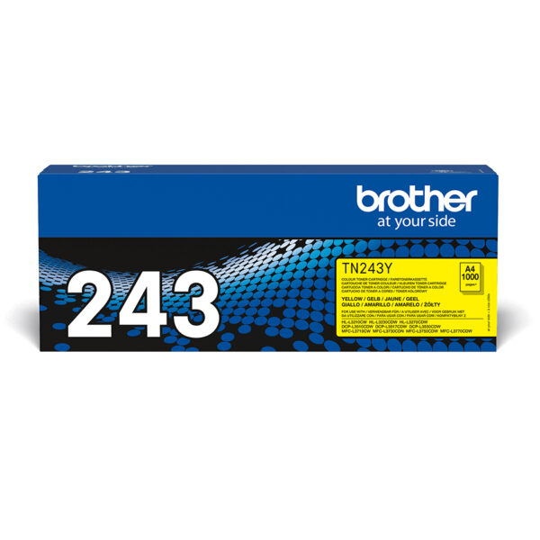 Brother TN-243Y toner cartridge 1 pc(s) Original Yellow Brother TN-243Y toner cartridge 1 pc(s) Original Yellow