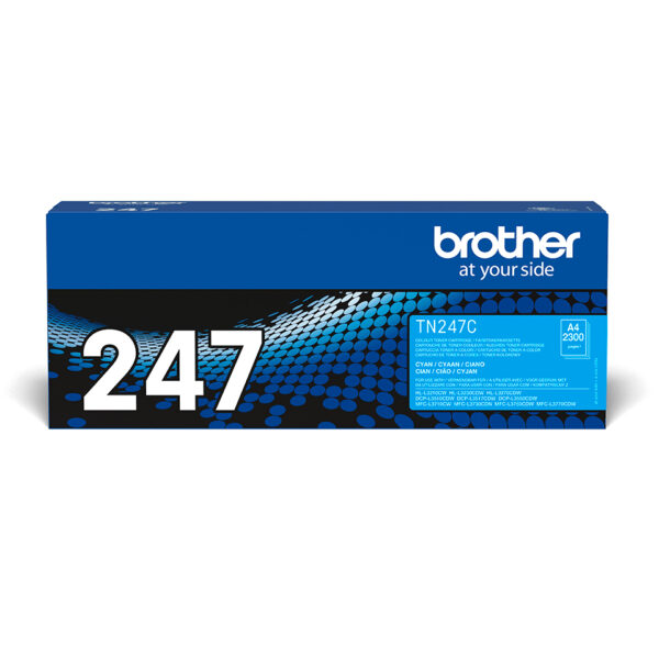 Brother TN-247C toner cartridge 1 pc(s) Original Cyan Brother TN-247C toner cartridge 1 pc(s) Original Cyan