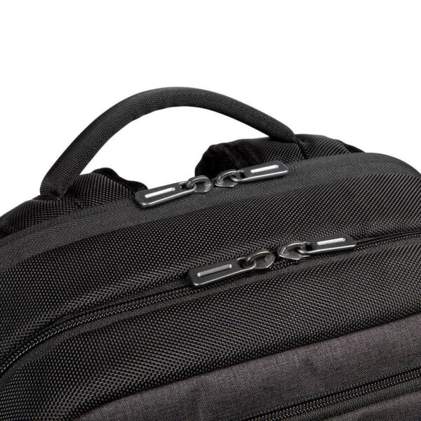 Targus CitySmart backpack Casual backpack Black, Grey Faux leather, Targus CitySmart backpack Casual backpack Black, Grey Faux leather,