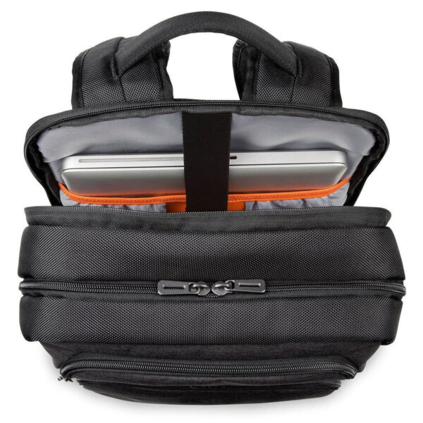 Targus CitySmart backpack Casual backpack Black, Grey Faux leather, Targus CitySmart backpack Casual backpack Black, Grey Faux leather,