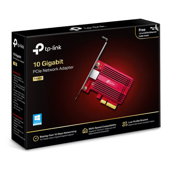 TP-Link TX401 network card Internal Ethernet 10000 Mbit/s TP-Link TX401 network card Internal Ethernet 10000 Mbit/s