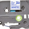 Brother TZE-233 label-making tape Blue on white