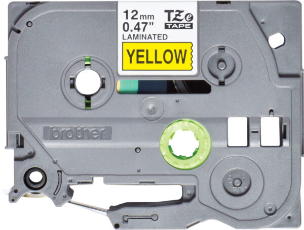 Brother TZE631S label-making tape Black on yellow TZe Brother TZE631S label-making tape Black on yellow TZe