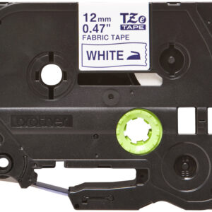 Brother TZE-FA3 label-making tape Blue on white Brother TZE-FA3 label-making tape Blue on white