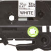 Brother TZE-FX231 label-making tape Black on white TZ