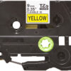 Brother TZE-FX621 label-making tape Black on yellow Brother TZE-FX621 label-making tape Black on yellow