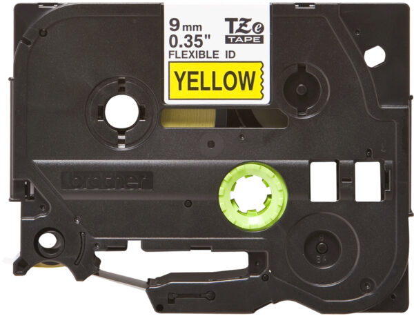 Brother TZE-FX621 label-making tape Black on yellow Brother TZE-FX621 label-making tape Black on yellow