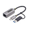 StarTech.com 2.5GbE USB-C to Ethernet Adapter with USB-A Converter, StarTech.com 2.5GbE USB-C to Ethernet Adapter with USB-A Converter,
