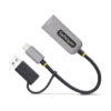 StarTech.com 2.5GbE USB-C to Ethernet Adapter with USB-A Converter, StarTech.com 2.5GbE USB-C to Ethernet Adapter with USB-A Converter,