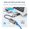 StarTech.com 2.5GbE USB-C to Ethernet Adapter with USB-A Converter, StarTech.com 2.5GbE USB-C to Ethernet Adapter with USB-A Converter,