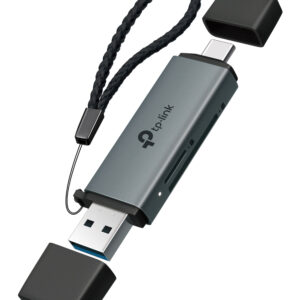 TP-Link UA430D card reader USB 3.1 Black TP-Link UA430D card reader USB 3.1 Black