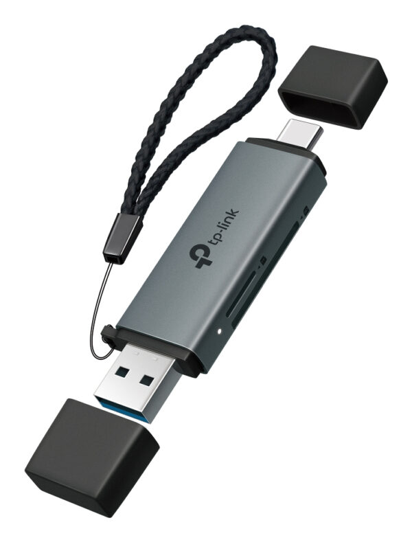 TP-Link UA430D card reader USB 3.1 Black TP-Link UA430D card reader USB 3.1 Black