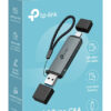 TP-Link UA430D card reader USB 3.1 Black TP-Link UA430D card reader USB 3.1 Black