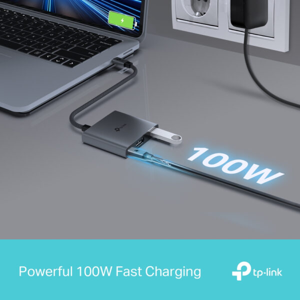 TP-Link UH3020C interface hub USB Type-C 5000 Mbit/s Grey TP-Link UH3020C interface hub USB Type-C 5000 Mbit/s Grey