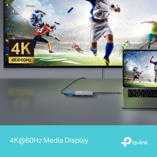 TP-Link UH5020C interface hub USB Type-C 5000 Mbit/s Grey TP-Link UH5020C interface hub USB Type-C 5000 Mbit/s Grey