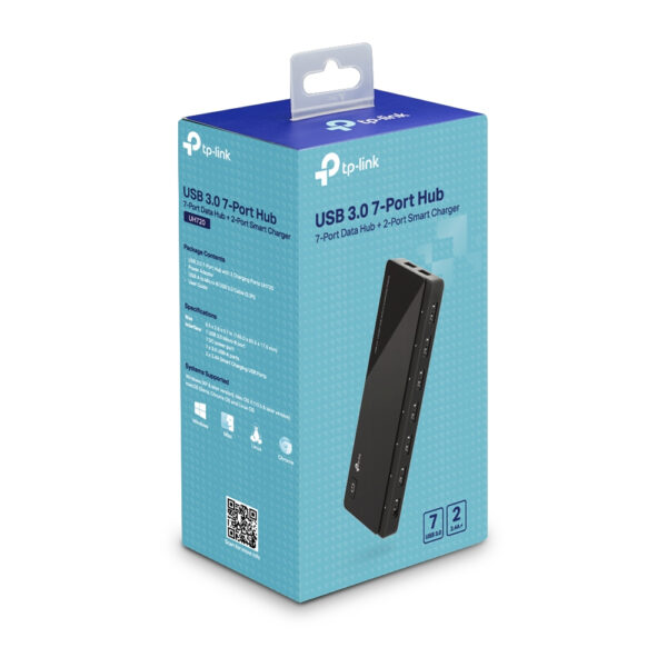 TP-Link UH720 USB 3.2 Gen 1 (3.1 Gen 1) Micro-B 5000 Mbit/s Black TP-Link UH720 USB 3.2 Gen 1 (3.1 Gen 1) Micro-B 5000 Mbit/s Black