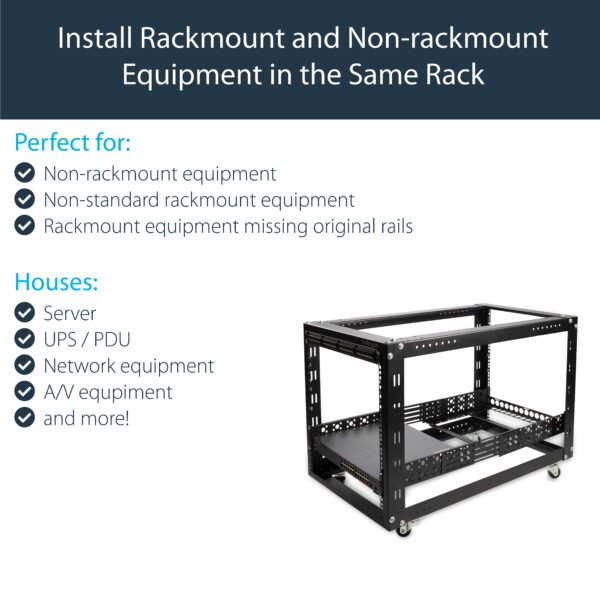 StarTech.com 2U Fixed 19" Adjustable Depth Universal Server Rack Rails StarTech.com 2U Fixed 19" Adjustable Depth Universal Server Rack Rails