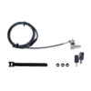 StarTech.com 3-in-1 Universal Laptop Lock 6.6ft (2m), Master Keyed StarTech.com 3-in-1 Universal Laptop Lock 6.6ft (2m), Master Keyed
