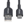 StarTech.com 3ft (1m) USB-A to USB-C Charging Cable, Charge & Sync, StarTech.com 3m (9.8ft) USB-A to USB-C Charging Cable, Charge & Sync,