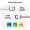 StarTech.com 1m (3.3ft) White USB-C Charging Cable, USB C Cable, USB StarTech.com 1m (3.3ft) White USB-C Charging Cable, USB C Cable, USB