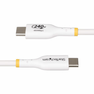 StarTech.com 2m White USB-C Charging Cable, USB-IF Certified USB C StarTech.com 1m White USB-C Charging Cable, USB-IF Certified USB C
