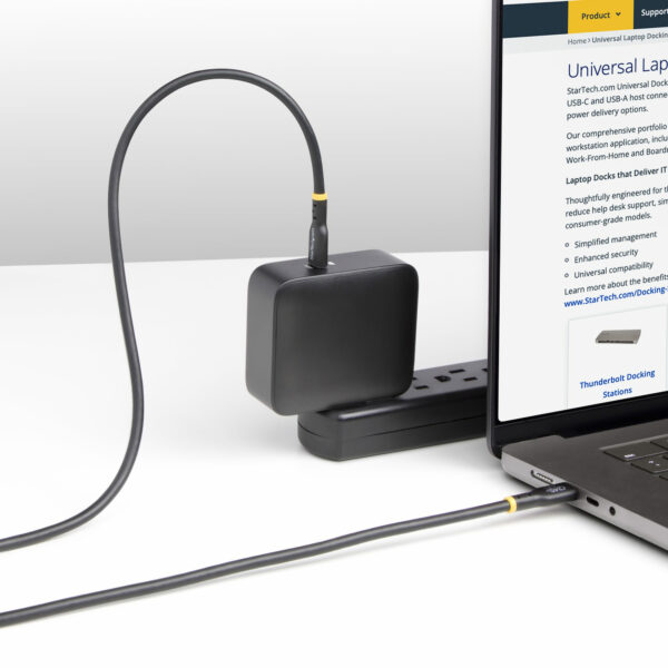 StarTech.com 4m USB-C Charging Cable, USB-IF Certified USB C Cable,