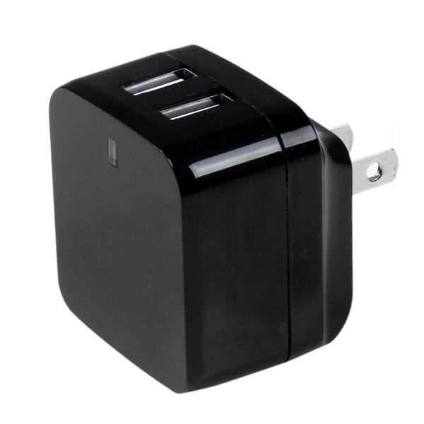 StarTech.com Dual-port USB wall charger - international travel StarTech.com Dual-port USB wall charger - international travel