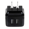 StarTech.com Dual-port USB wall charger - international travel StarTech.com Dual-port USB wall charger - international travel