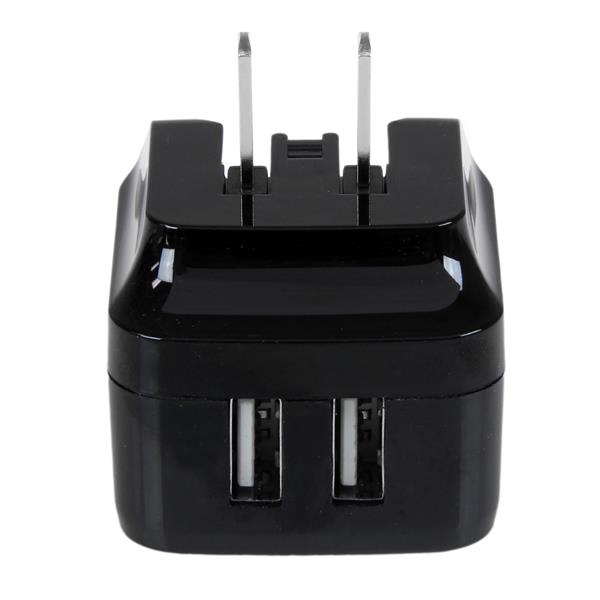 StarTech.com Dual-port USB wall charger - international travel StarTech.com Dual-port USB wall charger - international travel