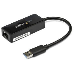 StarTech.com USB 3.0 to Gigabit Ethernet Adapter NIC w/ USB Port StarTech.com USB 3.0 to Gigabit Ethernet Adapter NIC w/ USB Port