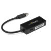 StarTech.com USB 3.0 to Gigabit Ethernet Adapter NIC w/ USB Port StarTech.com USB 3.0 to Gigabit Ethernet Adapter NIC w/ USB Port