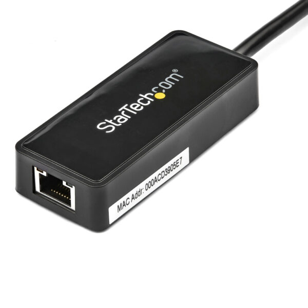 StarTech.com USB 3.0 to Gigabit Ethernet Adapter NIC w/ USB Port StarTech.com USB 3.0 to Gigabit Ethernet Adapter NIC w/ USB Port