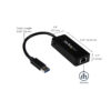 StarTech.com USB 3.0 to Gigabit Ethernet Adapter NIC w/ USB Port StarTech.com USB 3.0 to Gigabit Ethernet Adapter NIC w/ USB Port