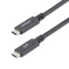 StarTech.com 6 ft (1.8 m) USB C to USB C Cable - 5A, 100W PD 3.0 StarTech.com 6 ft (1.8 m) USB C to USB C Cable - 5A, 100W PD 3.0