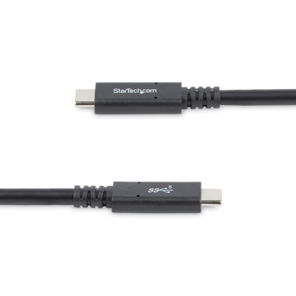 StarTech.com 6 ft (1.8 m) USB C to USB C Cable - 5A, 100W PD 3.0 StarTech.com 6 ft (1.8 m) USB C to USB C Cable - 5A, 100W PD 3.0