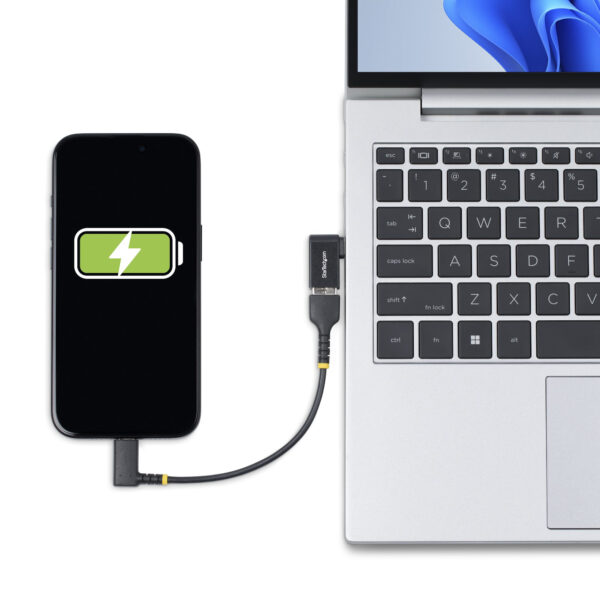 StarTech.com Right Angled USB-C to USB-A Adapter, USB 5Gbps, Compact StarTech.com Right Angled USB-C to USB-A Adapter, USB 5Gbps, Compact