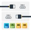 StarTech.com USB-C Cable - M/M - 1m (3ft) - USB 3.1 (10Gbps) - USB-IF