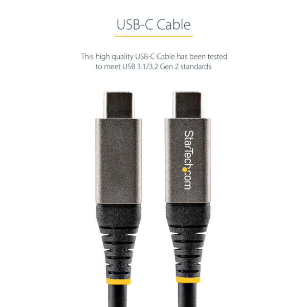 StarTech.com 20" (50cm) USB C Cable 10Gbps - USB 3.1 Type-C Cable