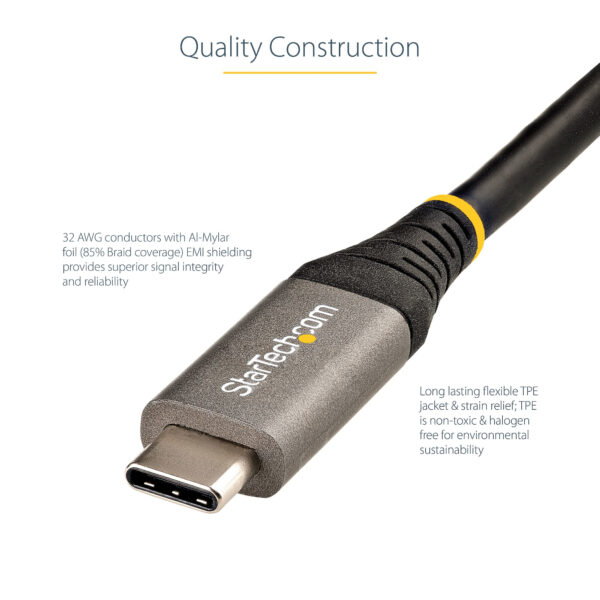 StarTech.com 20" (50cm) USB C Cable 10Gbps - USB 3.1 Type-C Cable
