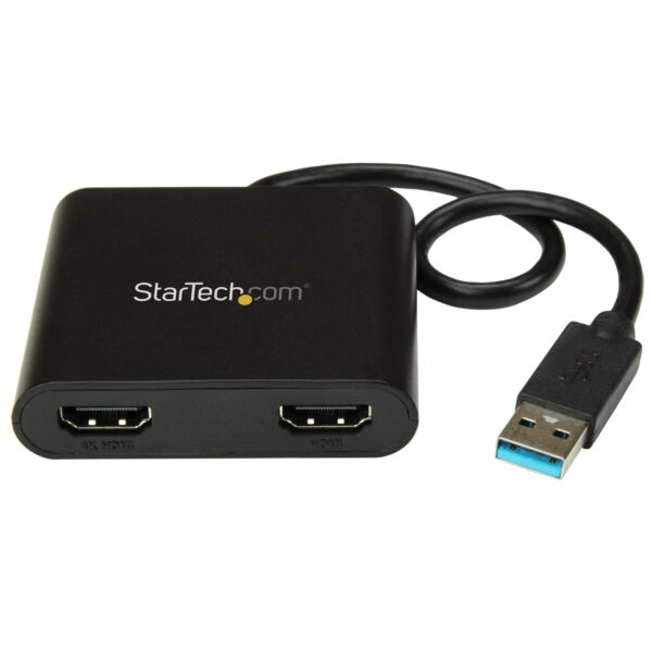 StarTech.com USB 3.0 to Dual HDMI Adapter, USB to 2x HDMI Monitor StarTech.com USB 3.0 to Dual HDMI Adapter, USB to 2x HDMI Monitor