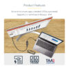 StarTech.com USB 3.0 to HDMI Adapter, USB to HDMI Monitor Converter
