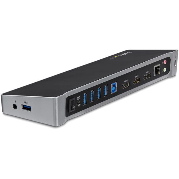 StarTech.com Triple-Monitor USB 3.0 Docking Station - 1x HDMI - 2x