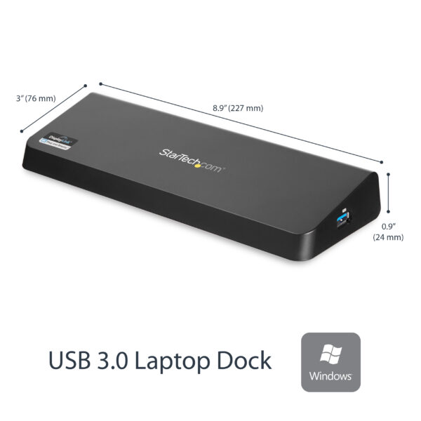 StarTech.com USB 3.0 Docking Station Dual Monitor with HDMI & 4K StarTech.com USB 3.0 Docking Station Dual Monitor with HDMI & 4K