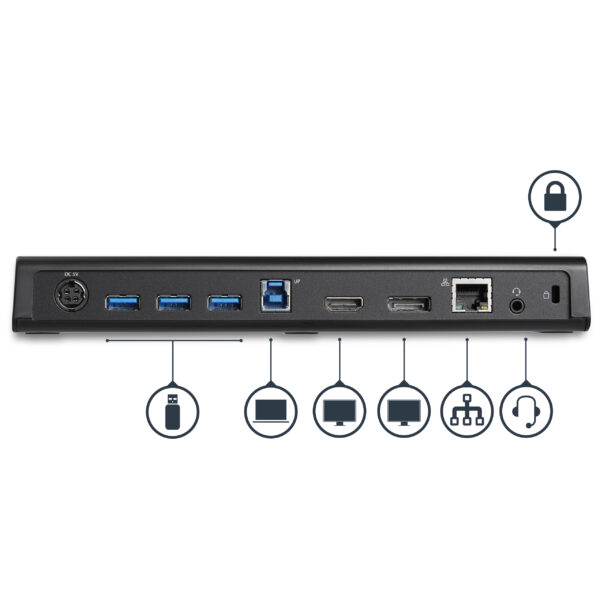 StarTech.com USB 3.0 Docking Station Dual Monitor with HDMI & 4K StarTech.com USB 3.0 Docking Station Dual Monitor with HDMI & 4K