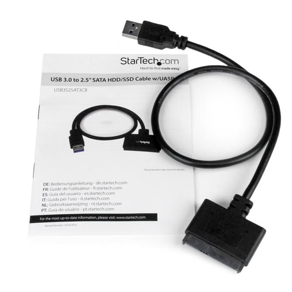 StarTech.com SATA to USB Cable with UASP StarTech.com SATA to USB Cable with UASP