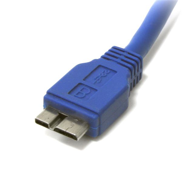 StarTech.com 1 ft SuperSpeed USB 3.0 Cable A to Micro B