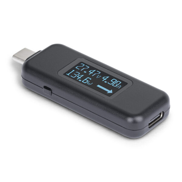 StarTech.com USB-C Power Tester, Digital Multimeter, Bi-Directional StarTech.com USB-C Power Tester, Digital Multimeter, Bi-Directional