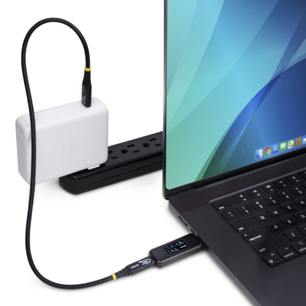 StarTech.com USB-C Power Tester, Digital Multimeter, Bi-Directional StarTech.com USB-C Power Tester, Digital Multimeter, Bi-Directional