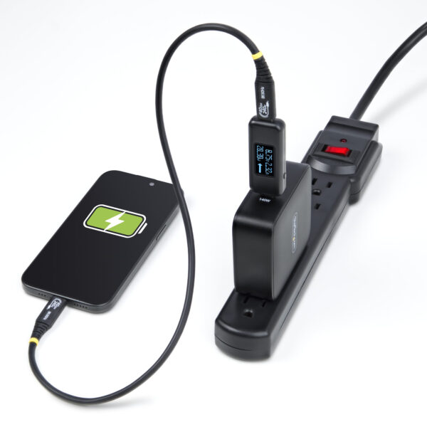 StarTech.com USB-C Power Tester, Digital Multimeter, Bi-Directional StarTech.com USB-C Power Tester, Digital Multimeter, Bi-Directional