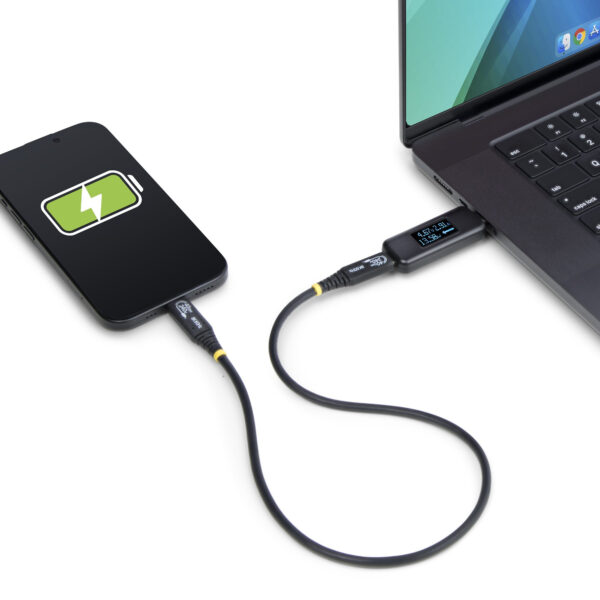 StarTech.com USB-C Power Tester, Digital Multimeter, Bi-Directional StarTech.com USB-C Power Tester, Digital Multimeter, Bi-Directional